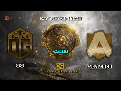 OG vs Alliance | Game 2 | Day 1| Group Stage | The International 10 | Dota 2