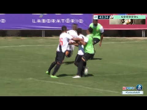 Estadual 2018 Série A - Sub 20 - Fluminense 1 x 3 Vasco da Gama - Semi - Final