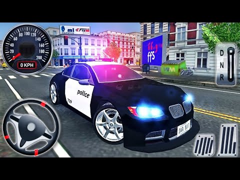 US Police Car Drift Simulator - US Police Car Drift In The City Simulator - Android Gameplay