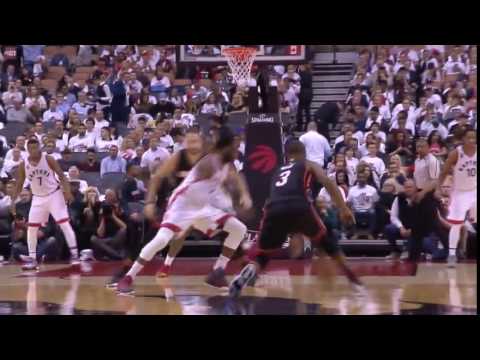 Dwyane Wade Crosses up DeMarre Carroll | Heat vs Raptors | Game 5 | May 11, 2016 | 2016 NBA Playoffs