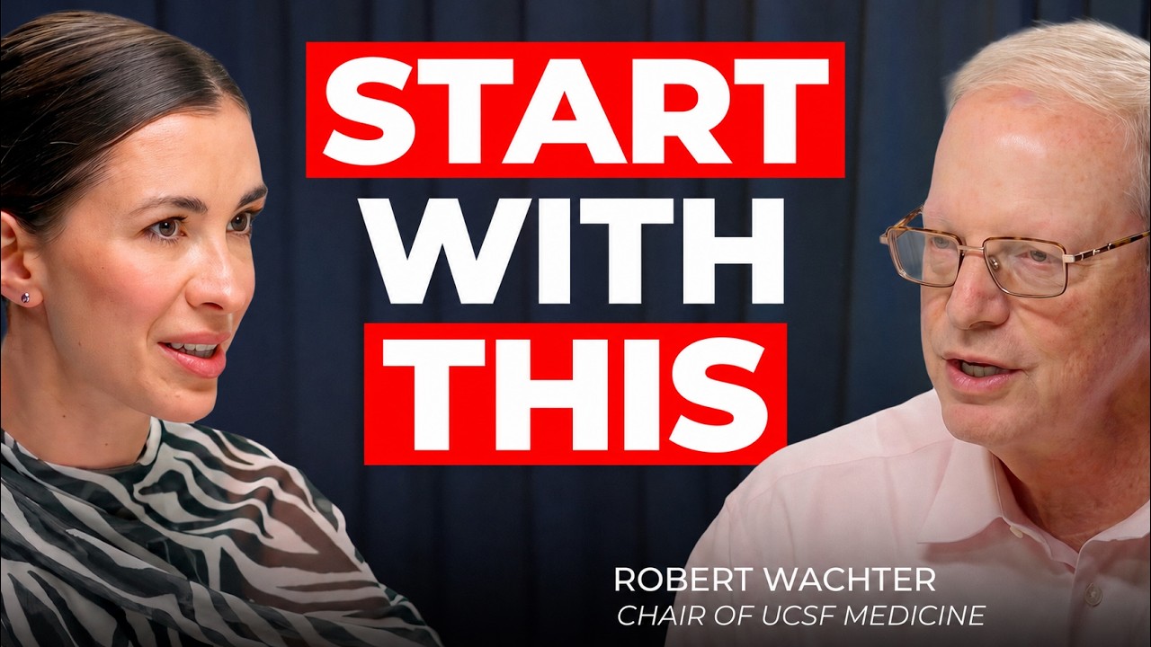Dr. Robert Wachter, Chair of the Department of Medicine at UCSF, interviewed by Marina Mogilko on the Silicon Valley Girl Podcast