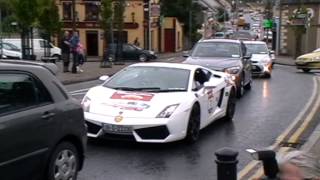preview picture of video 'Cannonball 2013 Day 2 Driving through Abbeyfeale Co.Limerick'