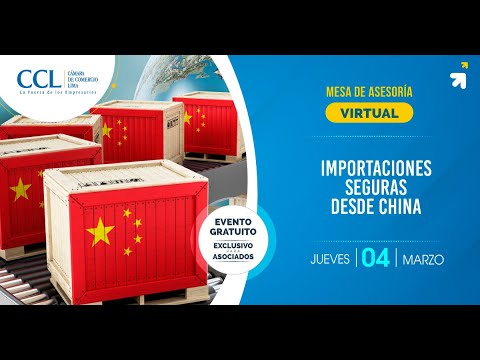 , title : 'Mesa de asesoría: Importaciones seguras desde China'