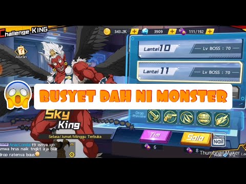 HAJAR SKY KING LANTAI 11 SOLO, SANGGUP GA YA??? ONE PUNCH MAN: THE STRONGEST ID