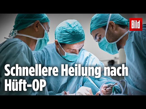 Mit dieser neuen Technik für Hüft-OPs können Patienten noch am gleichen Abend nach Hause