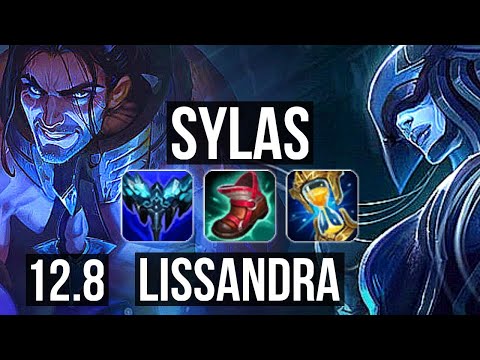 SYLAS vs LISSANDRA (MID) | 900+ games, Legendary, 12/2/3 | EUW Master | 12.8