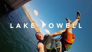 Lake Powell 2016 with GIANT ROPE SWING