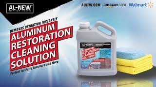Restore Your Outdoor Patio Furniture & Tables With AL-NEW Aluminum Restoration Solution