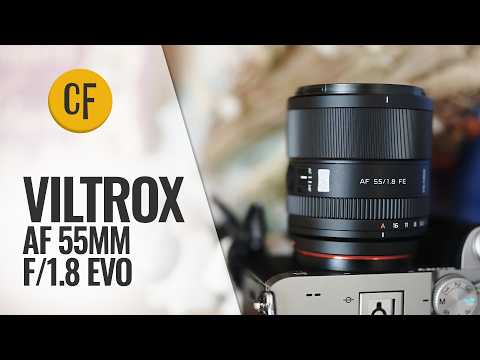 VILTROX 55mm F1.8 FE Lens AF 55mm F 1.8 EVO FE Lens for Sony Full Frame Auto Focus Portrait Lenses for Sony A7RⅤ A7CR A7CII A7Ⅲ A7RⅢ A7Ⅳ A7RⅣ A6600 ZV-E10 FX30 video review thumbnail