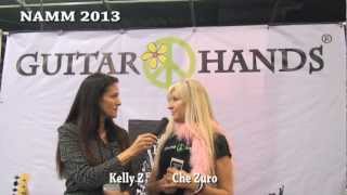 Che' Zuro Chats With Kelly Z @ NAMM 2013