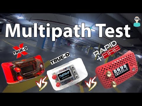 ImmersionRC RapidFire Vs. FuriousFPV True-D X Vs. True-D 3.8  - Multipath Test