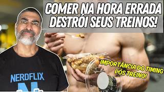 O timing correto da alimentação pós treino