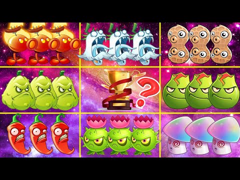 8 Super Gemium Plants Battlez! Who Is The Best? PvZ 2 Battlez - Plants vs Zombies 2