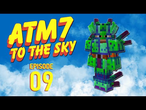 Minecraft ATM7: To The Sky - Ep09 - Withers, Pink Slime, Botania Automations & Terrasteel