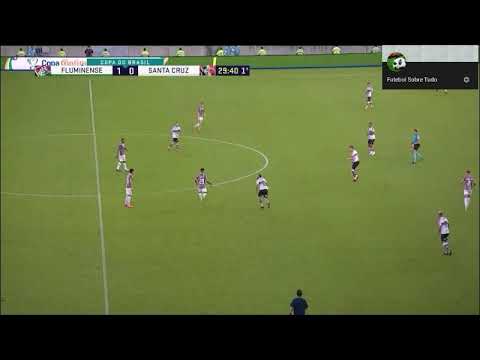 Gol de Luciano - Fluminense 2 x 0 Santa Cruz