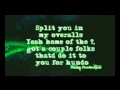 Yelawolf - Lets Roll Lyrics On Screen 