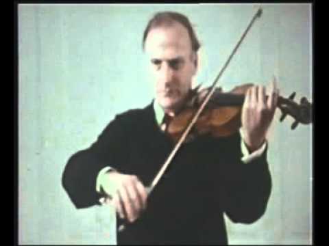 Yehudi Menuhin Violin Tutorial - 4. Right Hand Playing (incomplete)