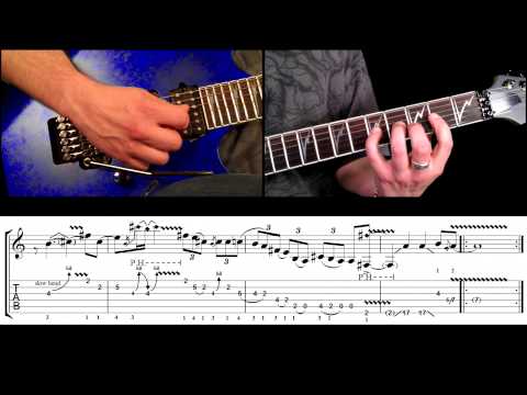 Satch boogie (how to play) solo part 1p.  click below for next lesson.