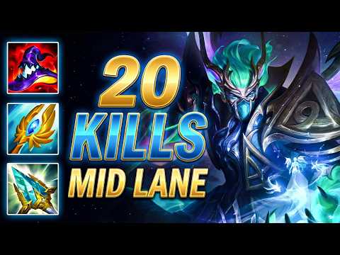 20 Kills Kassadin Mid Guide !! LOL Kassadin ADC Build Top Lane Best Build Skin Combo 2026 S16 Jungle