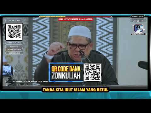 TAZKIRAH : Tepati Janji Dengan Allah (Tanda Kita Ikut Islam Yang Betul) - Ustaz Shamsuri Ahmad