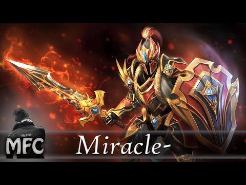 Miracle- Dragon Knight Gameplay - DreamLeague Season 7 - Dota 2.