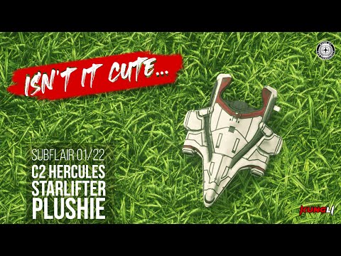 C2 Hercules Plushie - Subscriber Flair 02/22 Showcase | Star Citizen