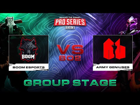 Boom Esports vs Army Geniuses Game 2 (BO2) | BTS Pro Series Season 9