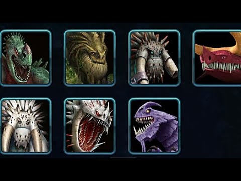 All Legendary Dragons [ONLY CINEMATICS]  - Dragons:Rise of Berk