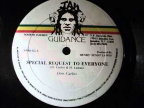 Don Carlos - Special Request To Everyone (12'')