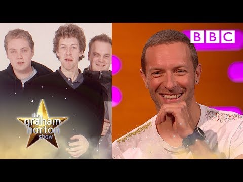 Chris Martin MORTIFIED by how TERRIBLE Coldplay used to look! | The Graham Norton Show - BBC