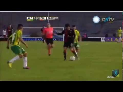 Gol de Diego Lagos - Aldosivi 0 x 2 Colon SF - Fecha 1 - Liga Argentina