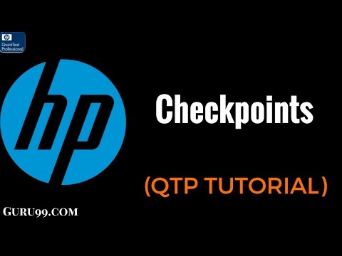 Checkpoints in QTP/UFT with Example