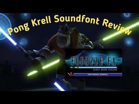 Pong Krell Font Review Traitorous General by Fourzze FX