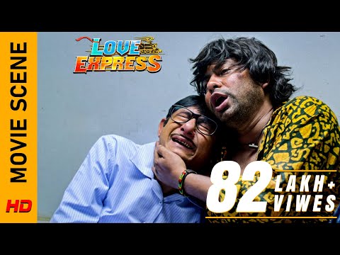 বাড়িটা গেলো কোথায়? | Movie Scene - Love Express | Dev | Nusrat Jahan | Surinder Films