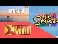 STAR WORLD 1998 The Simpsons Baywatch Promo