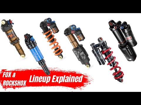 Overview of Fox's and Rockshox's MTB shock lineup | Made easy