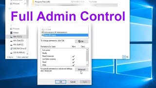 Take Administrator Control of Your Files and Folders - How to fix