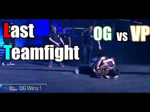 Last Teamfight OG vs VP/ The Kiev Major + Cam