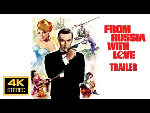 James Bond 007 From Russia With Love 1963 Trailer  4K