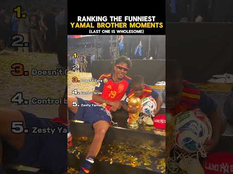 Ranking TOP 5 Lamine Yamal's Brother Moments (2)
