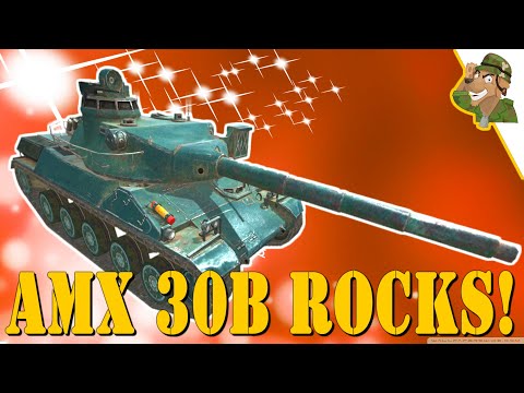AMX 30B Rock! | World of Tanks Blitz