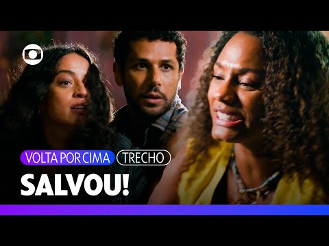 Cacá tenta empurrar Madá e Chico a impede! | Volta Por Cima | TV Globo