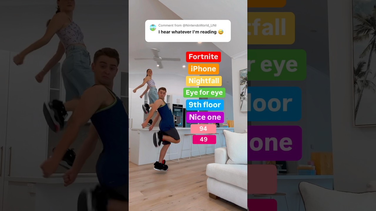 WHAT DO YOU HEAR? 😳🤣 The most CONFUSING Audio on shorts...