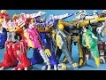 Power Rangers Dino Charge And Tobot Transformers Toys