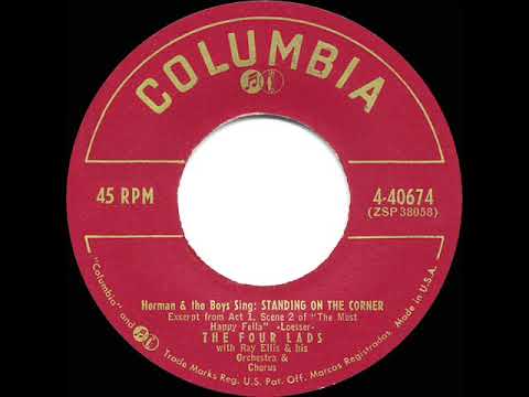 1956 HITS ARCHIVE: Standing On The Corner - Four Lads