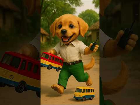 🐶 A Sad Puppy’s Dream of a Toy Bus 💔  Emotional Storytelling🚌 || #poorpuppy #cuteanimals #pawsypup