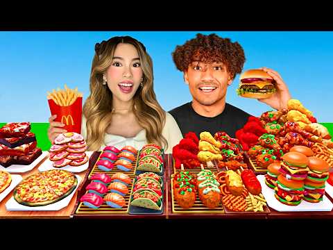 We Ate EVERYTHING In ROBLOX MUKBANG.. W/ FOLTYN