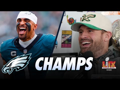 EAGLES WIN SB LIX | Chris Long Reacts to Philly's Dominant Super Bowl Victory