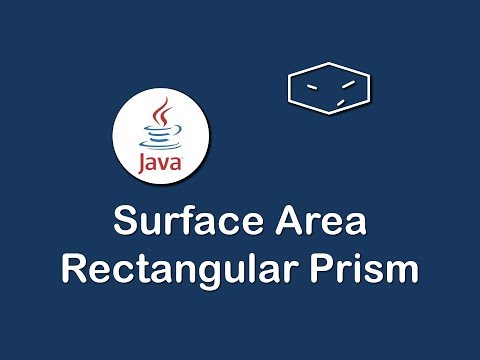 surface area rectangular prism in java