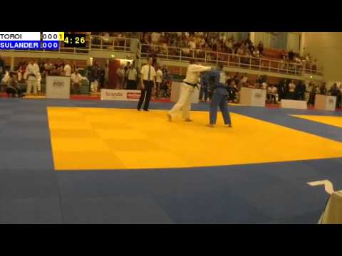 Judo Nordic Championships 2014: M-81: TOROI - SULANDER